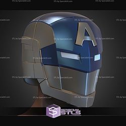 Cosplay STL Files Civil Warrior Helmet