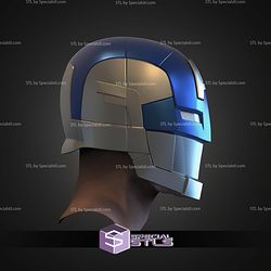 Cosplay STL Files Civil Warrior Helmet