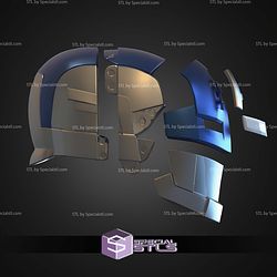 Cosplay STL Files Civil Warrior Helmet