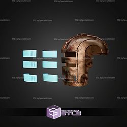Cosplay STL Files Dead Space Remake Helmet