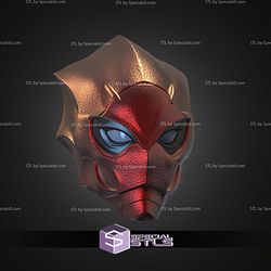 Cosplay STL Files Deadpool Poison Helmet