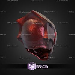 Cosplay STL Files Deadpool Poison Helmet