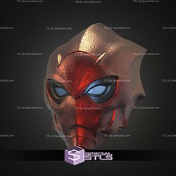 Cosplay STL Files Deadpool Poison Helmet