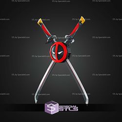 Cosplay STL Files Deadpool Rivals Weapons