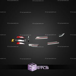 Cosplay STL Files Deadpool Rivals Weapons