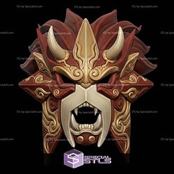 Cosplay STL Files Entei Menpo Mask