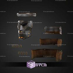 Cosplay STL Files Fallout Legate Lanius Helmet