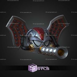 Cosplay STL Files Flame Mammoth Head