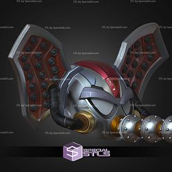 Cosplay STL Files Flame Mammoth Head