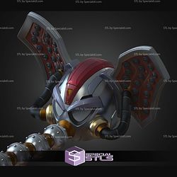 Cosplay STL Files Flame Mammoth Head