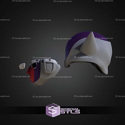 Cosplay STL Files Glacier from Dragonball Hero