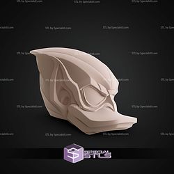 Cosplay STL Files Green Duck Goblin Helmet