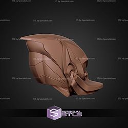 Cosplay STL Files Green Duck Goblin Helmet