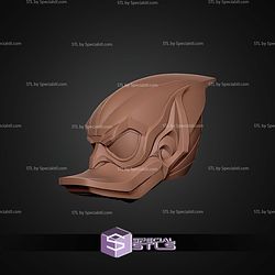 Cosplay STL Files Green Duck Goblin Helmet