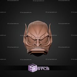 Cosplay STL Files Green Duck Goblin Helmet