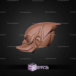 Cosplay STL Files Green Duck Goblin Helmet