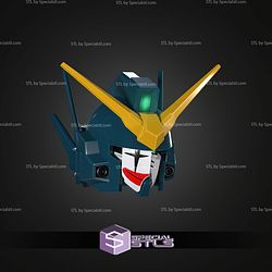 Cosplay STL Files Gundam Heavyarms EW Helmet