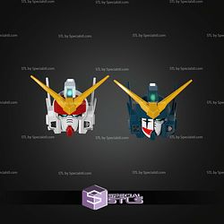 Cosplay STL Files Gundam Heavyarms EW Helmet