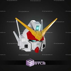 Cosplay STL Files Gundam Heavyarms EW Helmet