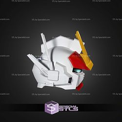Cosplay STL Files Gundam Heavyarms EW Helmet