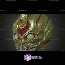 Cosplay STL Files Guyver Aption V Helmet