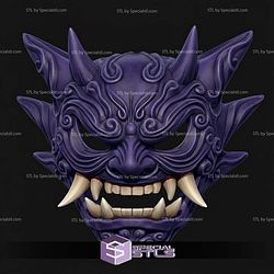 Cosplay STL Files Haunter Menpo Mask