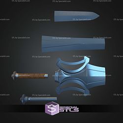 Cosplay STL Files Heman Sword Movie