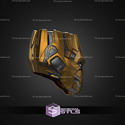 Cosplay STL Files Iron Groot Helmet