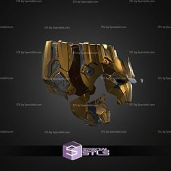 Cosplay STL Files Iron Groot Helmet