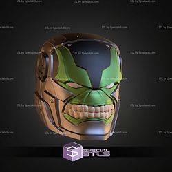 Cosplay STL Files Iron Hulk Helmet