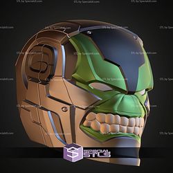 Cosplay STL Files Iron Hulk Helmet