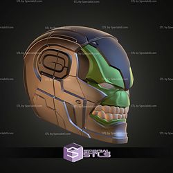 Cosplay STL Files Iron Hulk Helmet