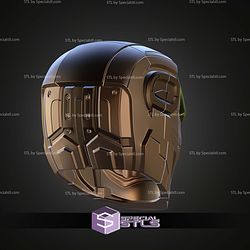 Cosplay STL Files Iron Hulk Helmet