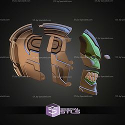 Cosplay STL Files Iron Hulk Helmet