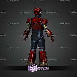 Cosplay STL Files Iron Kid Armor
