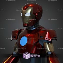 Cosplay STL Files Iron Kid Armor