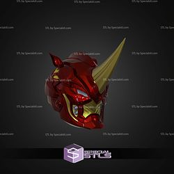 Cosplay STL Files Iron Rhino AI Helmet