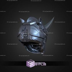Cosplay STL Files Iron Rhino AI Helmet