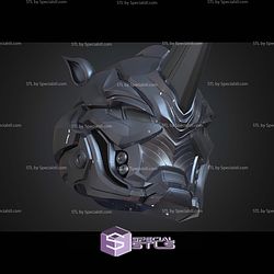 Cosplay STL Files Iron Rhino AI Helmet