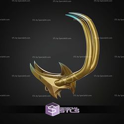 Cosplay STL Files Lady Loki Helmet