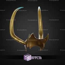 Cosplay STL Files Lady Loki Helmet