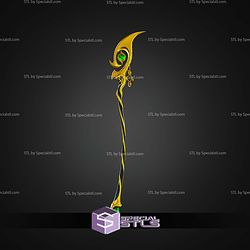 Cosplay STL Files Lady Loki Scepter
