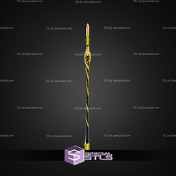 Cosplay STL Files Lady Loki Scepter