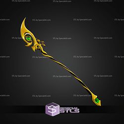 Cosplay STL Files Lady Loki Scepter