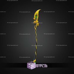 Cosplay STL Files Lady Loki Scepter
