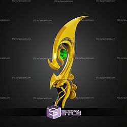 Cosplay STL Files Lady Loki Scepter