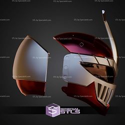 Cosplay STL Files Lord Zedd Ranger Helmet