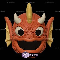 Cosplay STL Files Magikarp Somen Mask