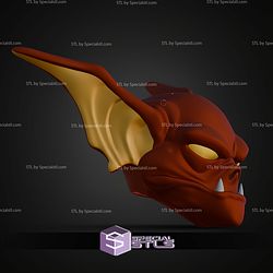 Cosplay STL Files Man Bat Head