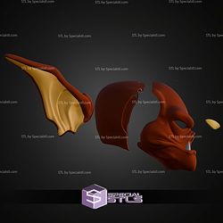 Cosplay STL Files Man Bat Head